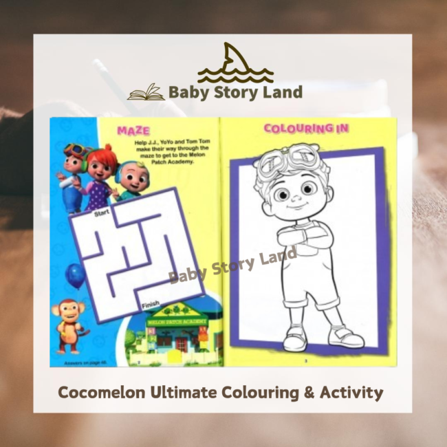 Cocomelon Ultimate Colouring & Activity - Baby Story Land