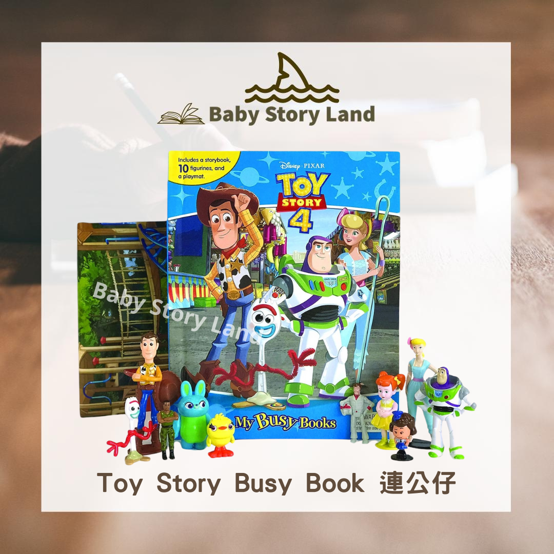 Toy Story 4 My Busy Book 連公仔📚 (2)