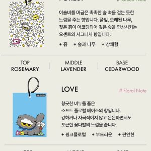 🔹現貨🔹韓國直送🇰🇷-B🇰🇷G-DRAGON - OHScent × Zo&Friends 限量聯名香氛系列 | 香氛香包 Love (藍)